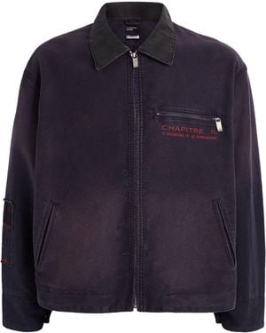 Enfants Riches Deprimes Cotton Moleskin Chapter Xii Work Jacket - Blue