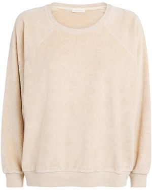 Suzie Kondi Cotton-Blend Samos Sweatshirt - Natural