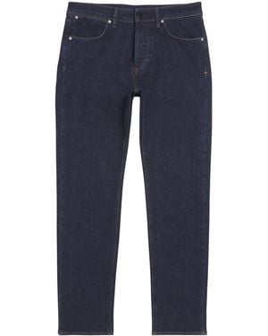 Stone Island Denim-Rinsed Straight Jeans - Blue
