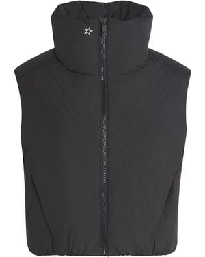 Perfect Moment Down-Filled Chevron Gilet - Black