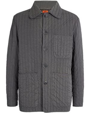 Barena Padded Overshirt - Grey