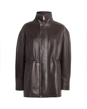 Arma Leather Alia Jacket - Brown
