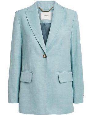 JOSEPH Single-Button Rochd Blazer - Blue