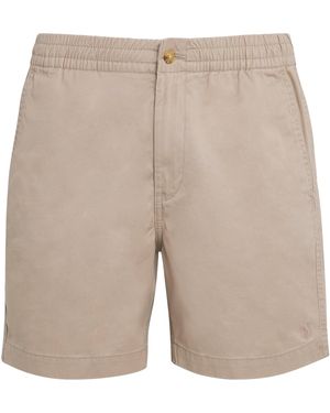 Polo Ralph Lauren Stretch-Cotton Prepster Shorts - Natural