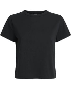 PAIGE Cotton Rhodes T-Shirt - Black