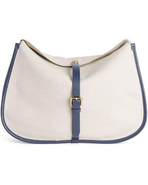 Etro Canvas Pony Tote Bag - Natural