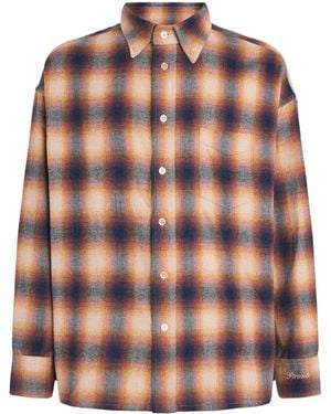Picante Cotton Flannel Check Rocco Shirt - Multicolor