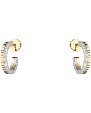 Boucheron And Quatre Radiant Edition Hoop Earrings - Metallic