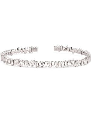 Suzanne Kalan And Diamond Classic Bangle - White