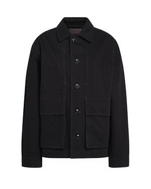 Lemaire Boxy Denim Jacket - Black
