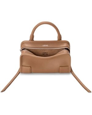Loewe Mini Calfskin Amazona 180 Top-Handle Bag - Brown