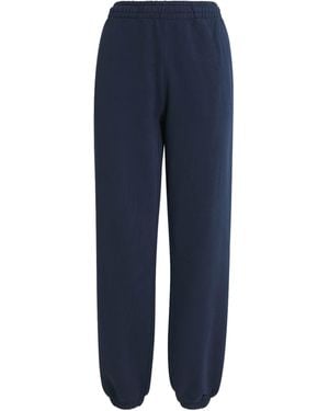 Anine Bing Fleece Karter Sweatpants - Blue