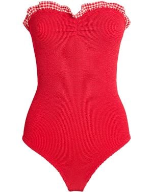 Designer Gingham One Piece Swimsuits for Women - Up to 79