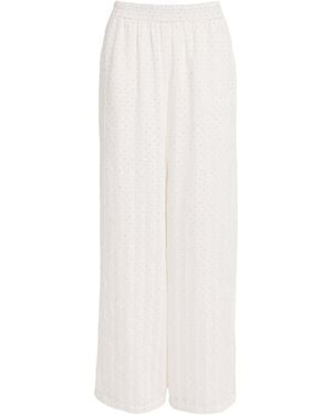 Melissa Odabash Diamanté Trisha Trousers - White