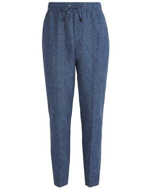 Isaia Drawstring Pants - Blue