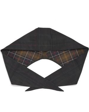Barbour Waxed Cotton Arlene Headscarf - Black