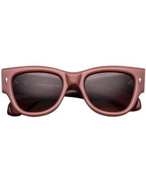 Jacques Marie Mage Chelsea Panto Sunglasses - Purple