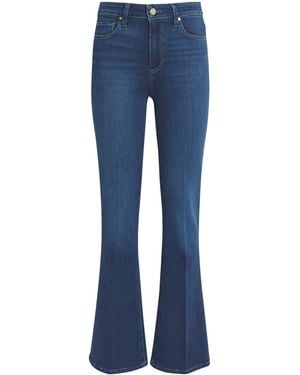 PAIGE Stretch Denim Laurel Canyon Jeans - Blue