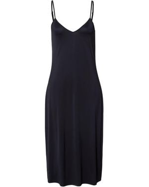 Hanro Stretch-Satin Deluxe Slip Dress - Blue