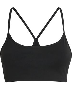 Vuori Stretch-Knit Allthefeels Sports Bra - Black