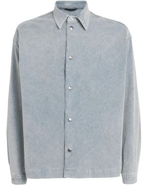 7 For All Mankind Cotton-Blend Corduroy Shirt - Blue