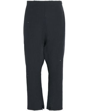 Maison Margiela Cotton Paint Splatter Joggers - Black