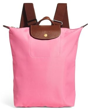 Longchamp Large Le Pliage Original Backpack - Pink