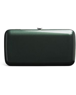 Jeffrey Levinson Mirrored Finley Clutch Bag - Green