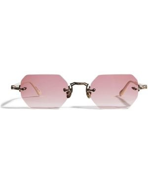 Matsuda M5010 Octagonal Sunglasses - Pink