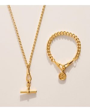 Tilly Sveaas Plated Moi + Toi Set Necklace - Metallic