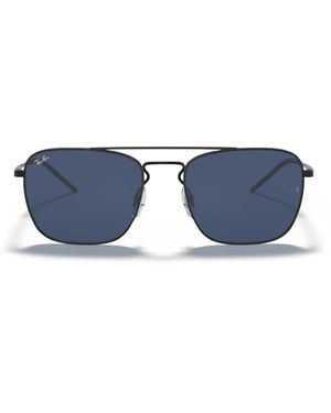 Ray-Ban Metal Square Sunglasses - Blue