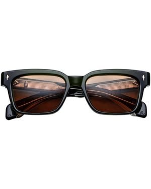 Jacques Marie Mage Acetate Molino 55 Sunglasses - Black