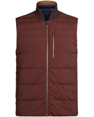 Paul Smith Water-Repellent Hybrid Down Gilet - Purple
