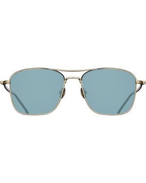 Matsuda Cross-Bar Sunglasses - Blue
