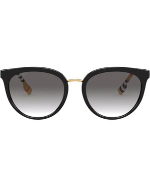 Burberry Round Sunglasses - Brown