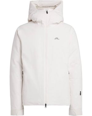 J.Lindeberg Down Waterproof Oak Puffer Jacket - White