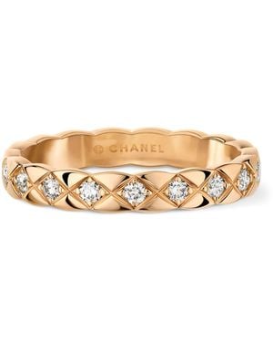 CHANEL And Diamond Coco Crush Ring - Natural