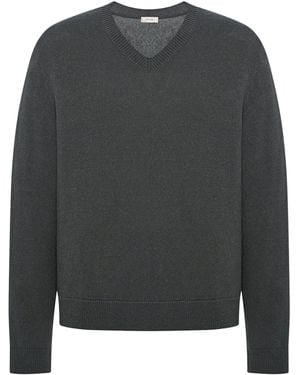 The Row Memphis Cashmere Jumper - Grey