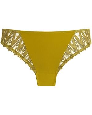 Maison Lejaby Dreamcatcher Briefs - Yellow