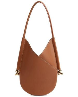 Bottega Veneta Small Leather Solstice Shoulder Bag - Brown