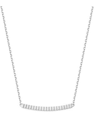 Boucheron Quatre Grosgrain Pendant Necklace - Metallic