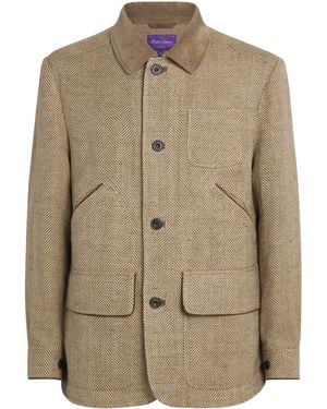 Ralph Lauren Linen Field Jacket - Natural
