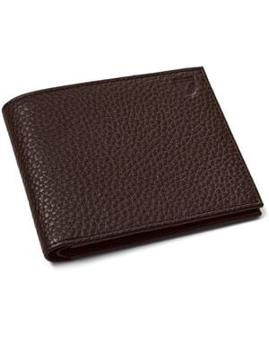 Aspinal of London Leather Bifold Wallet - Brown