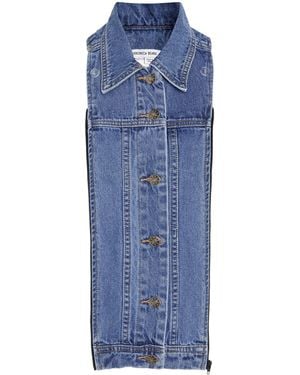Veronica Beard Denim Dickey - Blue