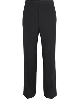 Wales Bonner Virgin Wool Alto Trousers - Black