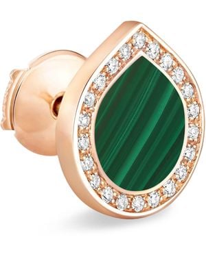 Repossi And Malachite Antifer Single Earring - Green