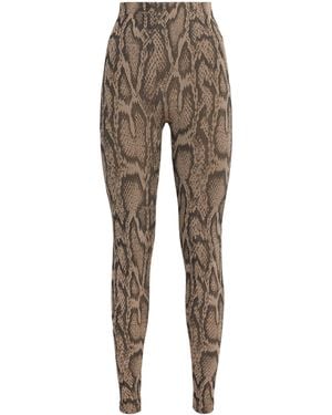 Wolford Python Print Leggings - Grey