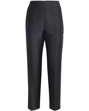 Roland Mouret Crepe Cady Straight Pants - Grey