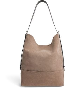 Lemaire Canvas Belted Tote Bag - Brown