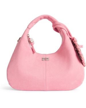 Ganni Mini Shoulder Bag - Pink